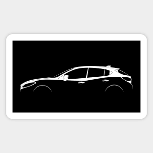 Mazda3 (BM) Silhouette Sticker